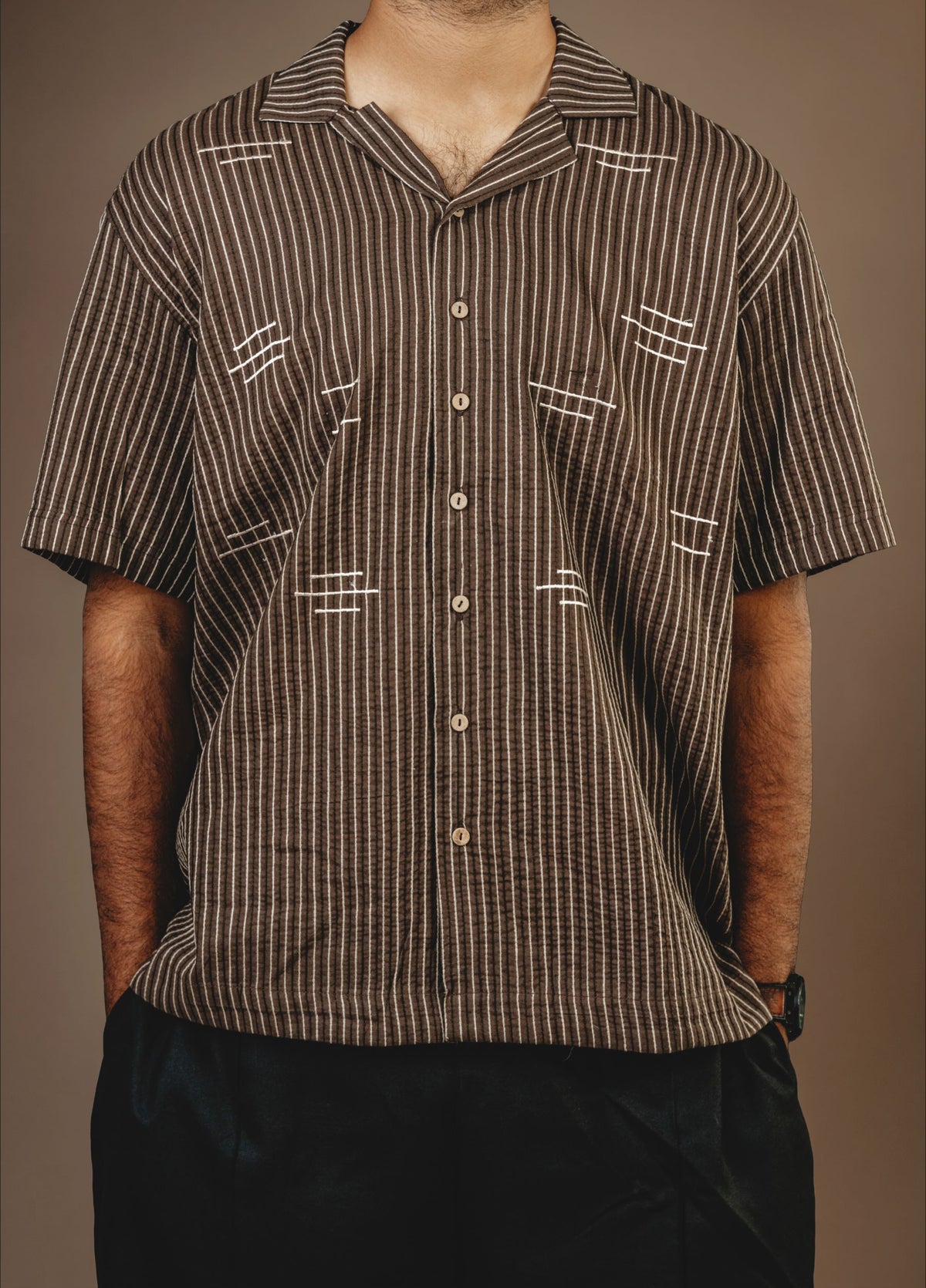 Men's Brown Shirt