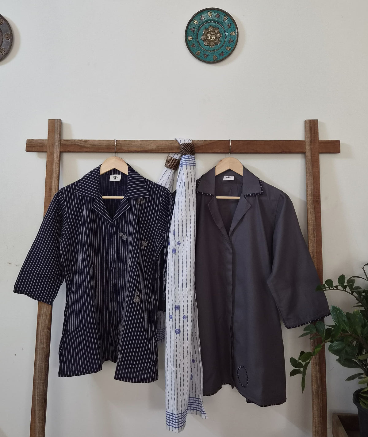 Grey Women's Long Shirt